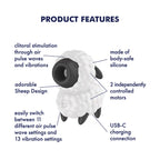 Satisfyer Dreamy Sheep Air Pulse & Vibration Toy