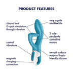 Satisfyer Embrace Me Rabbit Vibrator - Rolik®
