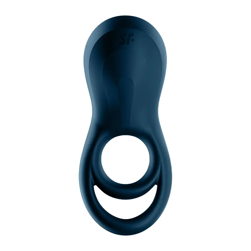 Satisfyer Epic Duo Smart C - Ring Vibrator - Blue - C-Ring