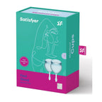 Satisfyer Feel Good Menstrual Cups - Sky Blue - Cup