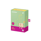 Satisfyer Feel Secure Menstrual Cups - Orange - Cup