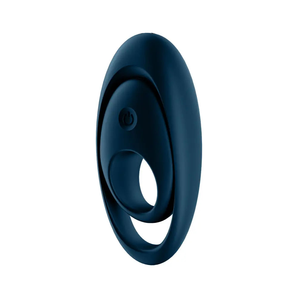 Satisfyer Glorious Duo Vibrating C - Ring - Blue - C-Ring