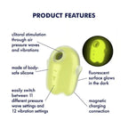 Satisfyer Glowing Ghost Air Pulse Vibrator - Rolik®