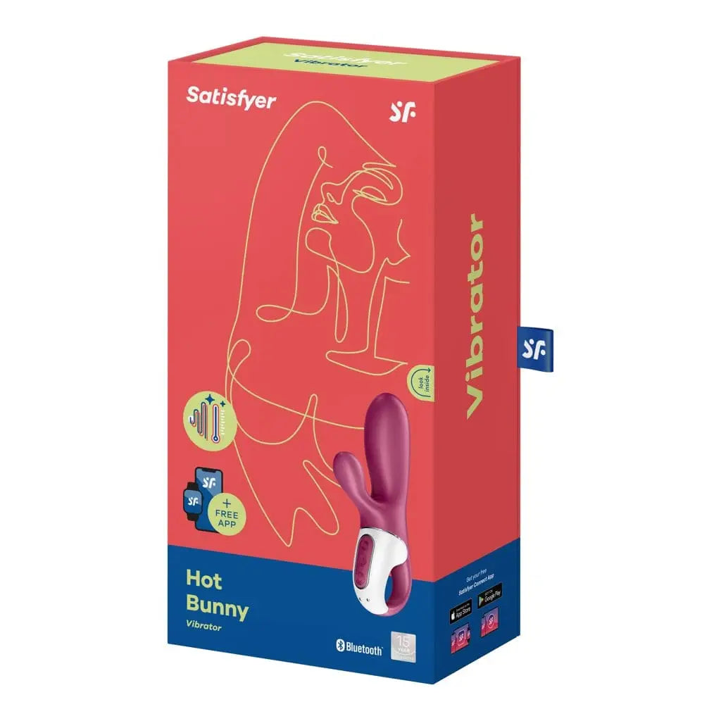 Satisfyer Hot Bunny Warming Rabbit Smart Vibrator - Rolik®