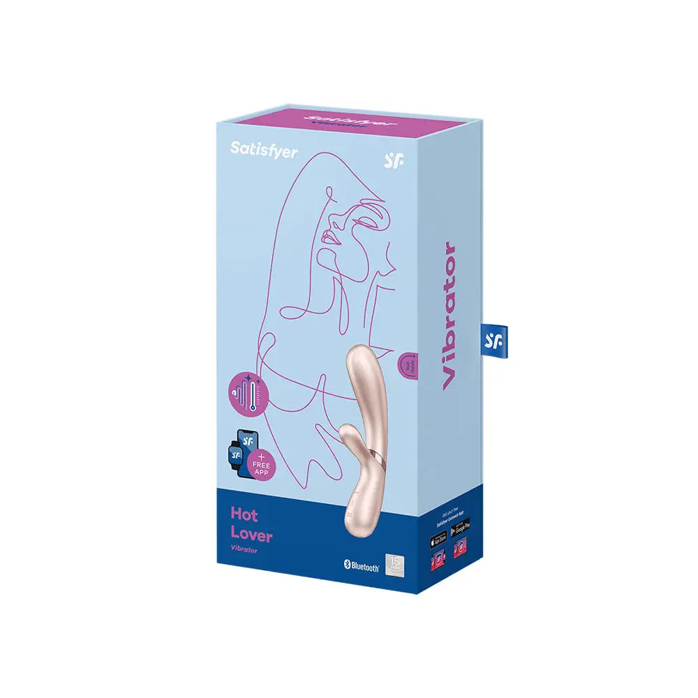 Satisfyer Hot Lover Warming Dual Stim Smart Vibrator