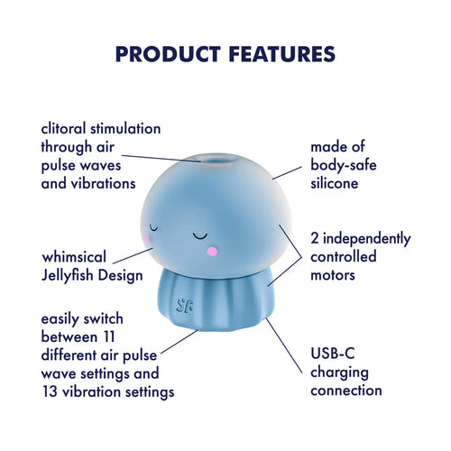 Satisfyer Jelly-cious Air Pulse & Vibration Toy