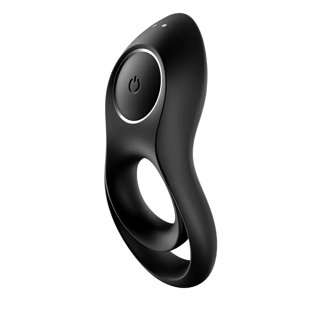 Satisfyer Legendary Duo Vibrating C - Ring - Black - C-Ring