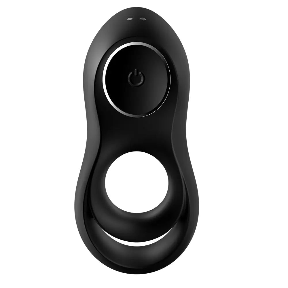 Satisfyer Legendary Duo Vibrating C - Ring - Black - C-Ring