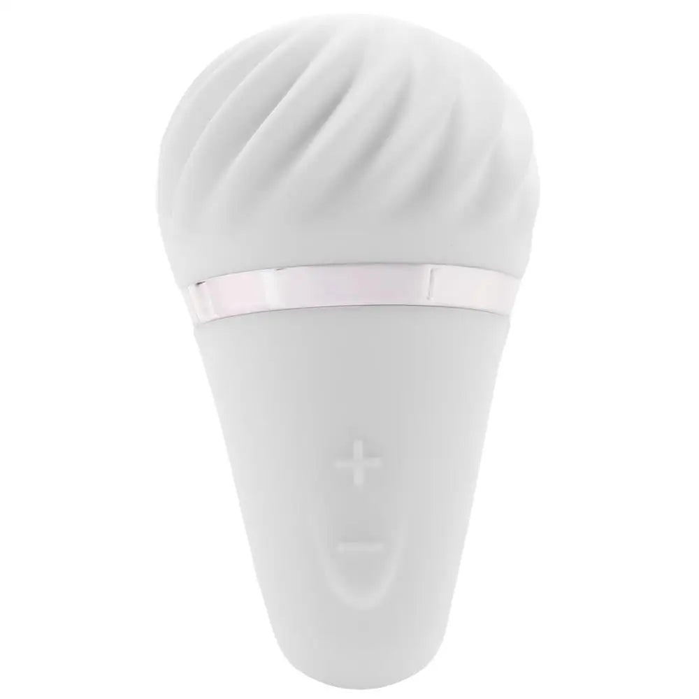 Satisfyer Little Wand Lay - on Vibrator - White