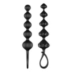 Satisfyer Love Beads Soft Silicone Anal - Black