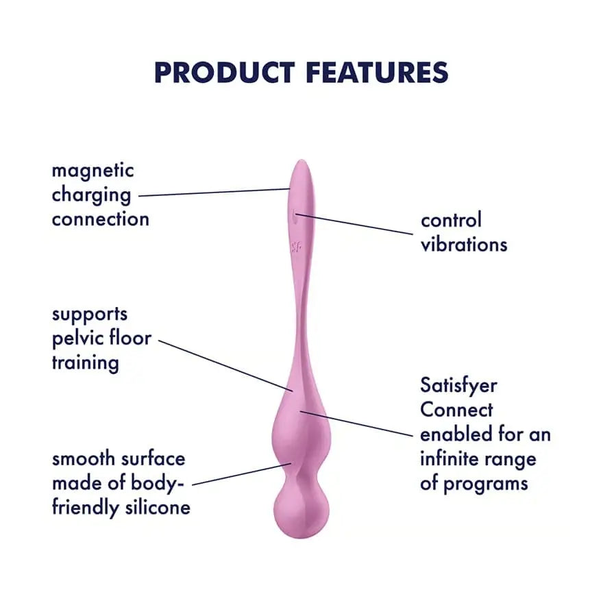 Satisfyer Love Birds 1 Smart Vibrating Kegel Balls - Rolik®