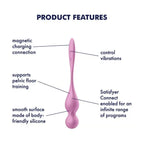 Satisfyer Love Birds 1 Smart Vibrating Kegel Balls - Rolik®