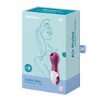 Satisfyer Lucky Libra Air Pulse Stimulator & Vibrator - Red