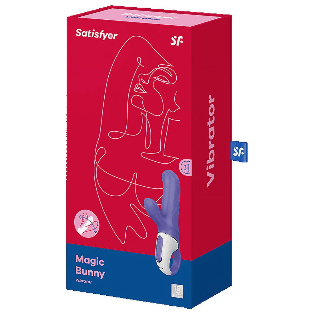 Satisfyer Magic Bunny Dual-Motor Rabbit Vibrator Purple