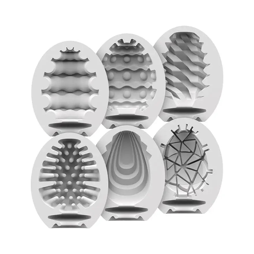 Satisfyer Single Use Masturbator Egg 6 - Piece Set - Rolik®