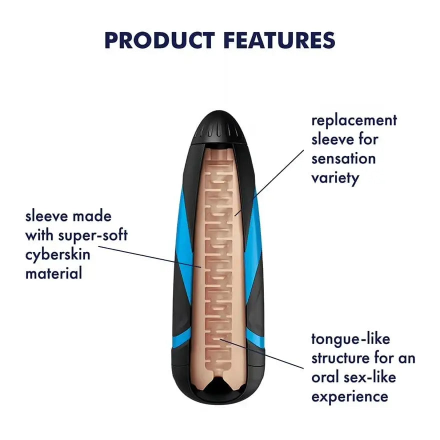 Satisfyer Men Reusable Masturbator Sleeve - Rolik®