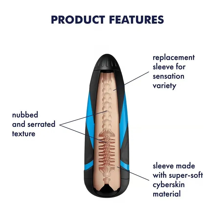 Satisfyer Men Reusable Masturbator Sleeve - Rolik®