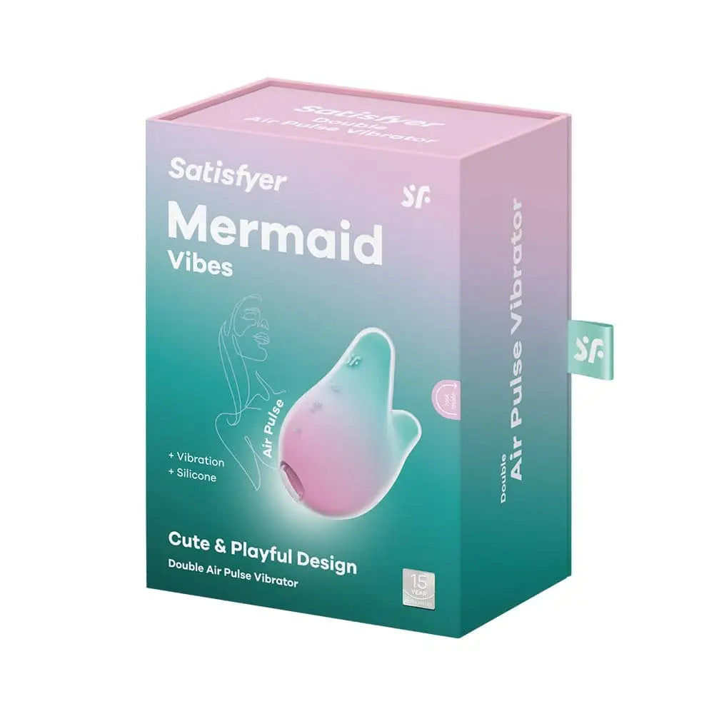 Satisfyer Mermaid Vibes Double Air Pulse Vibrator - Rolik®