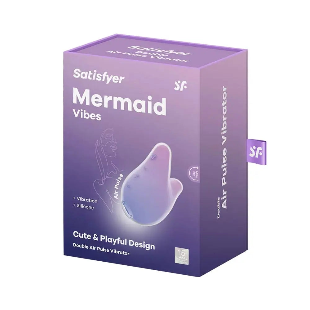 Satisfyer Mermaid Vibes Double Air Pulse Vibrator - Rolik®