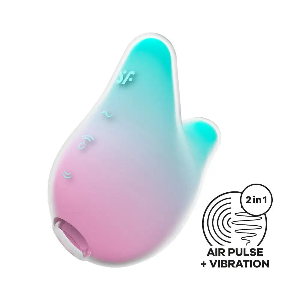Satisfyer Mermaid Vibes Double Air Pulse Vibrator - Rolik®