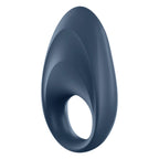 Satisfyer Mighty One Ring Smart Vibrating C - Blue - C-Ring