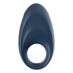 Satisfyer Mighty One Ring Smart Vibrating C - Blue - C-Ring