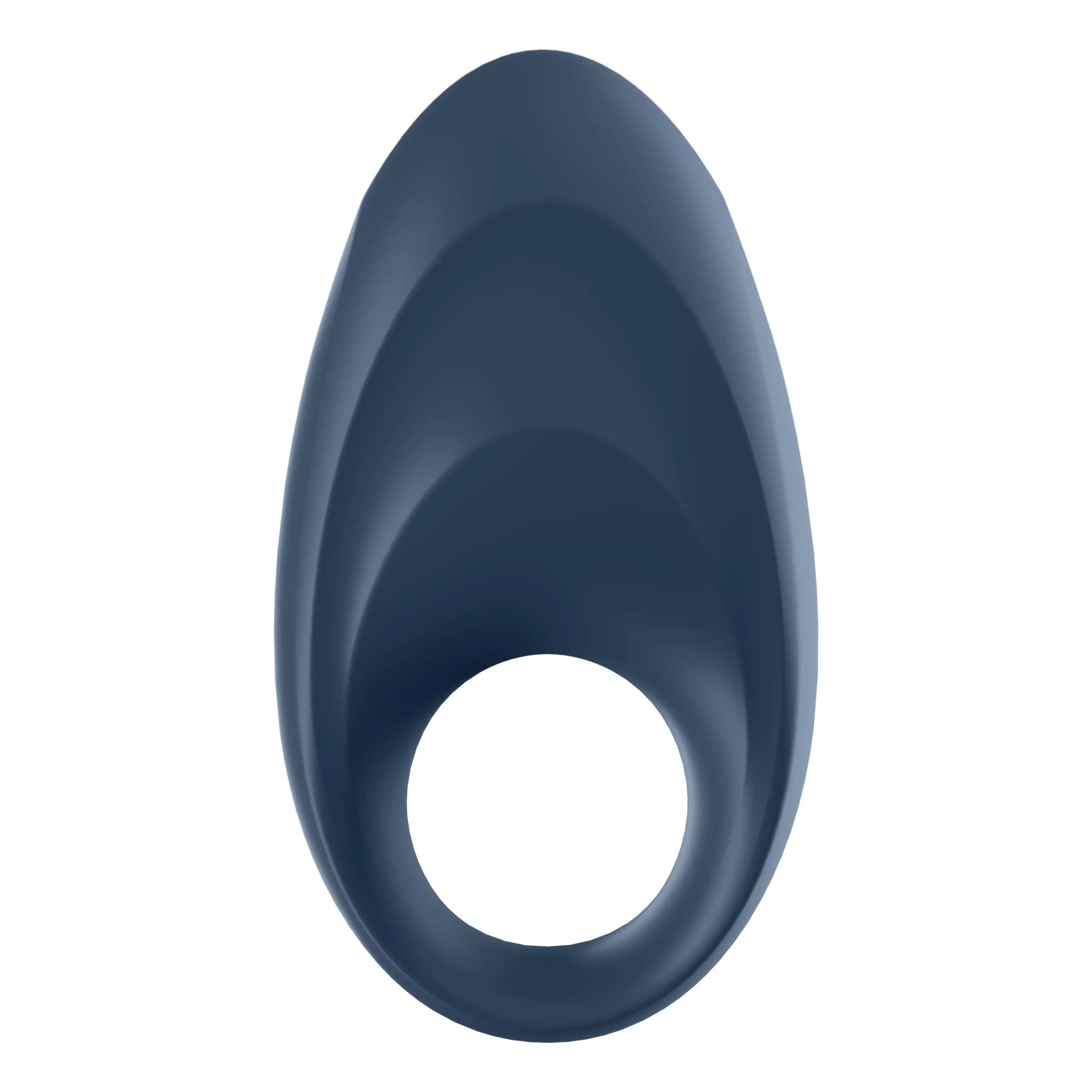 Satisfyer Mighty One Ring Smart Vibrating C - Blue - C-Ring