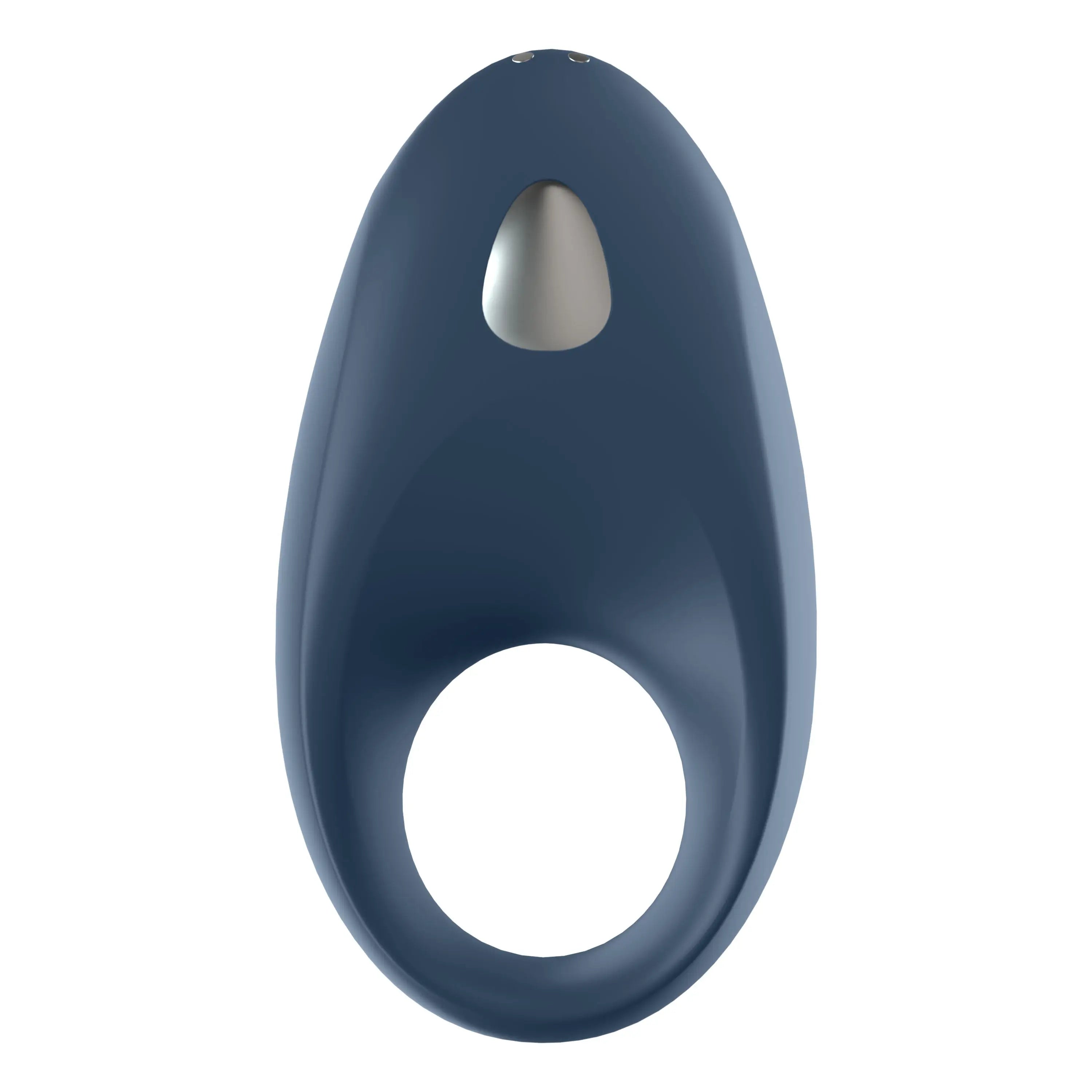 Satisfyer Mighty One Ring Smart Vibrating C - Blue - C-Ring