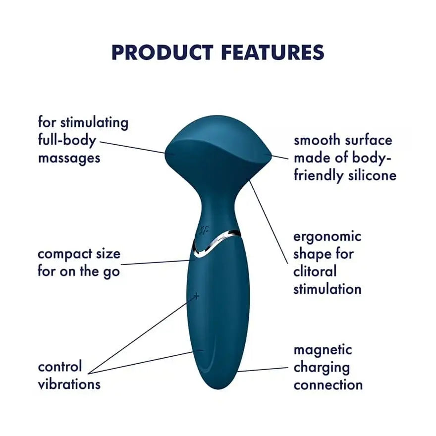 Satisfyer Mini Wand - Er Wand Vibrator - Rolik®