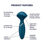 Satisfyer Mini Wand - Er Wand Vibrator - Rolik®