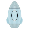Satisfyer Mission Control Double Air Pulse Vibrator Light Blue - Rolik®