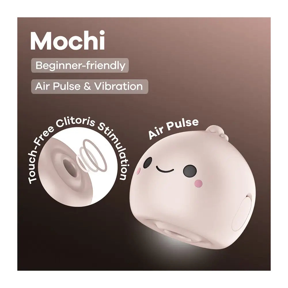 Satisfyer Mochi Air Pulse & Vibration Toy Beige