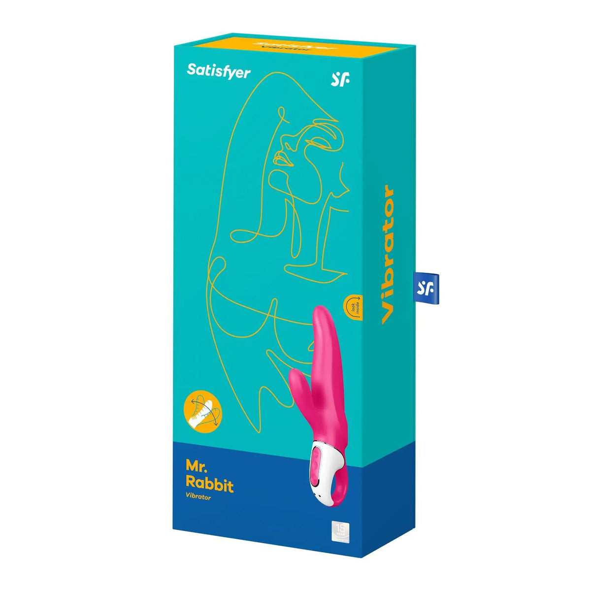Satisfyer Mr. Rabbit Dual Motor Vibrator - 12 Vibration Modes Magenta
