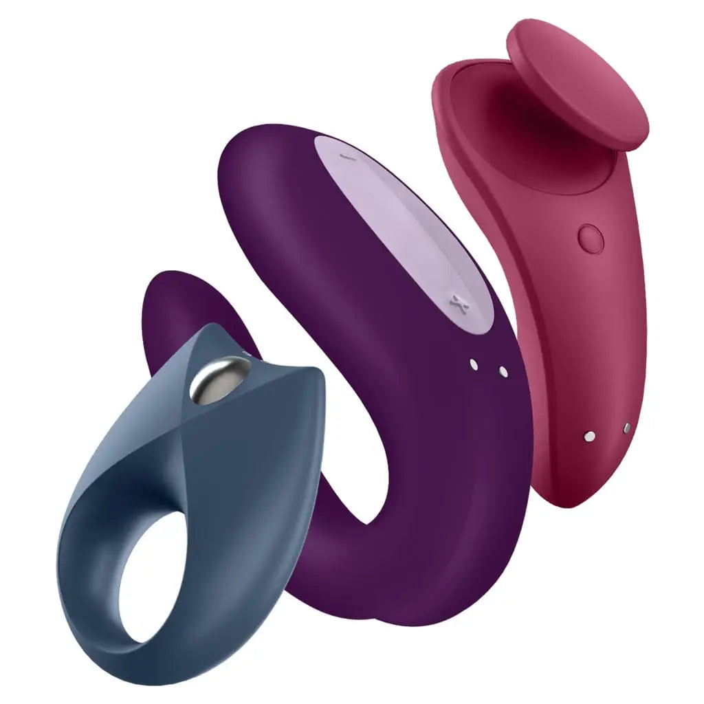 Satisfyer Partner Box 3 Smart Vibe Set - Sexy Secret Plus Double Joy Plus Royal One - Rolik®