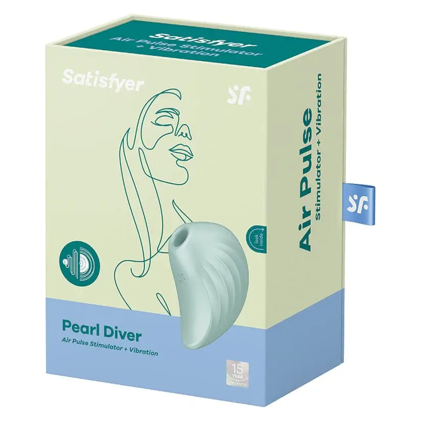 Satisfyer Pearl Diver Air Pulse Stimulator & Vibrator - Rolik®