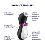 Satisfyer Penguin Air Pulse Stimulator - Vibrator
