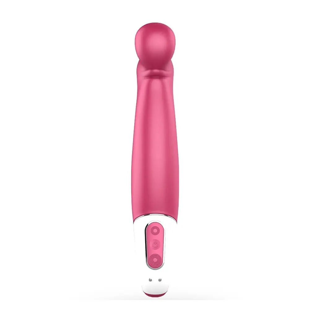Satisfyer Petting Hippo G-Spot Vibrator - 12 Vibration Modes Red
