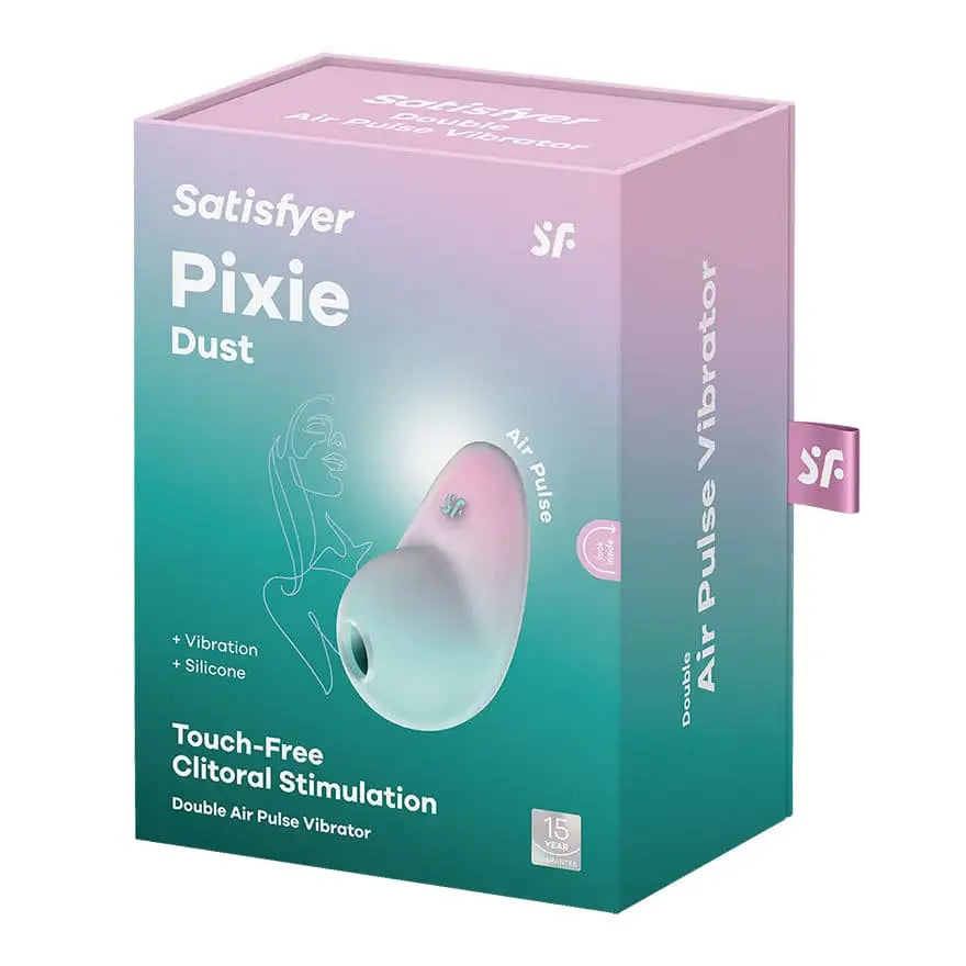 Satisfyer Pixie Dust Double Air Pulse Vibrator - Rolik®