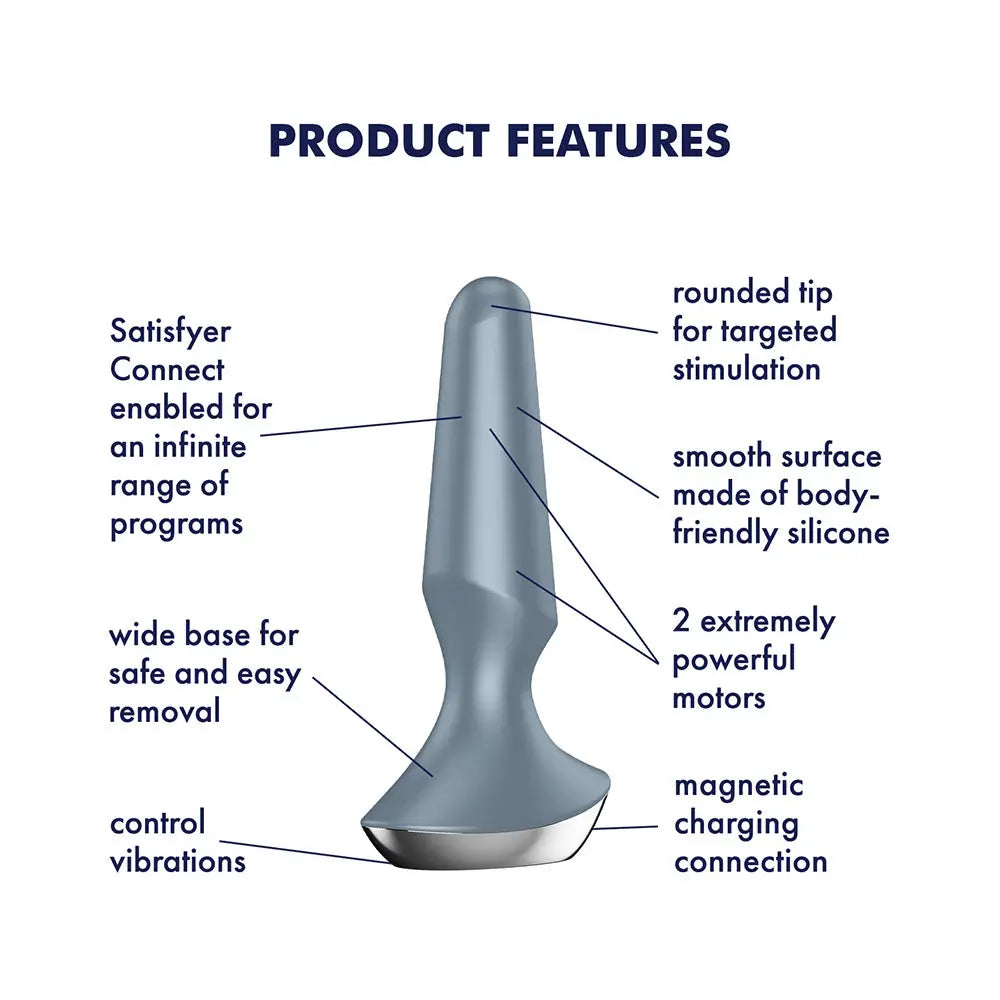Satisfyer Plug - ilicious 2 Smart Vibrating - Butt