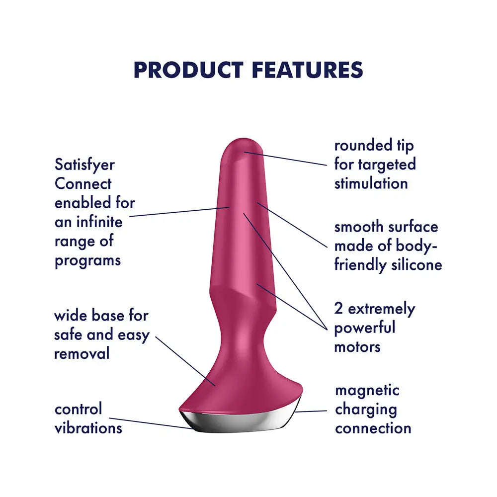 Satisfyer Plug - ilicious 2 Smart Vibrating - Butt