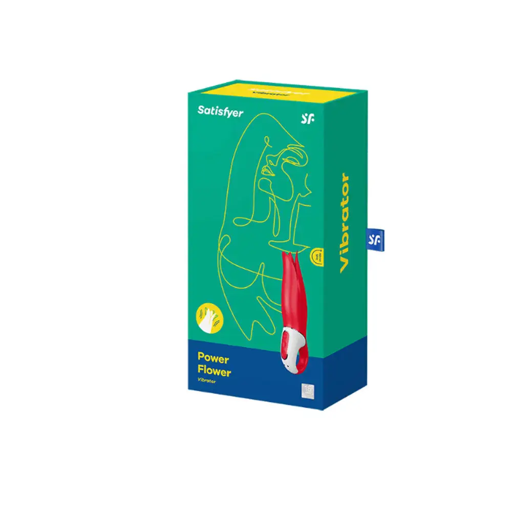 Satisfyer Power Flower Vibrator - Red