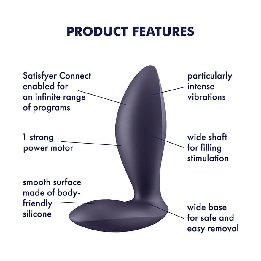 Satisfyer Power Plug Smart Vibrator - Rolik®