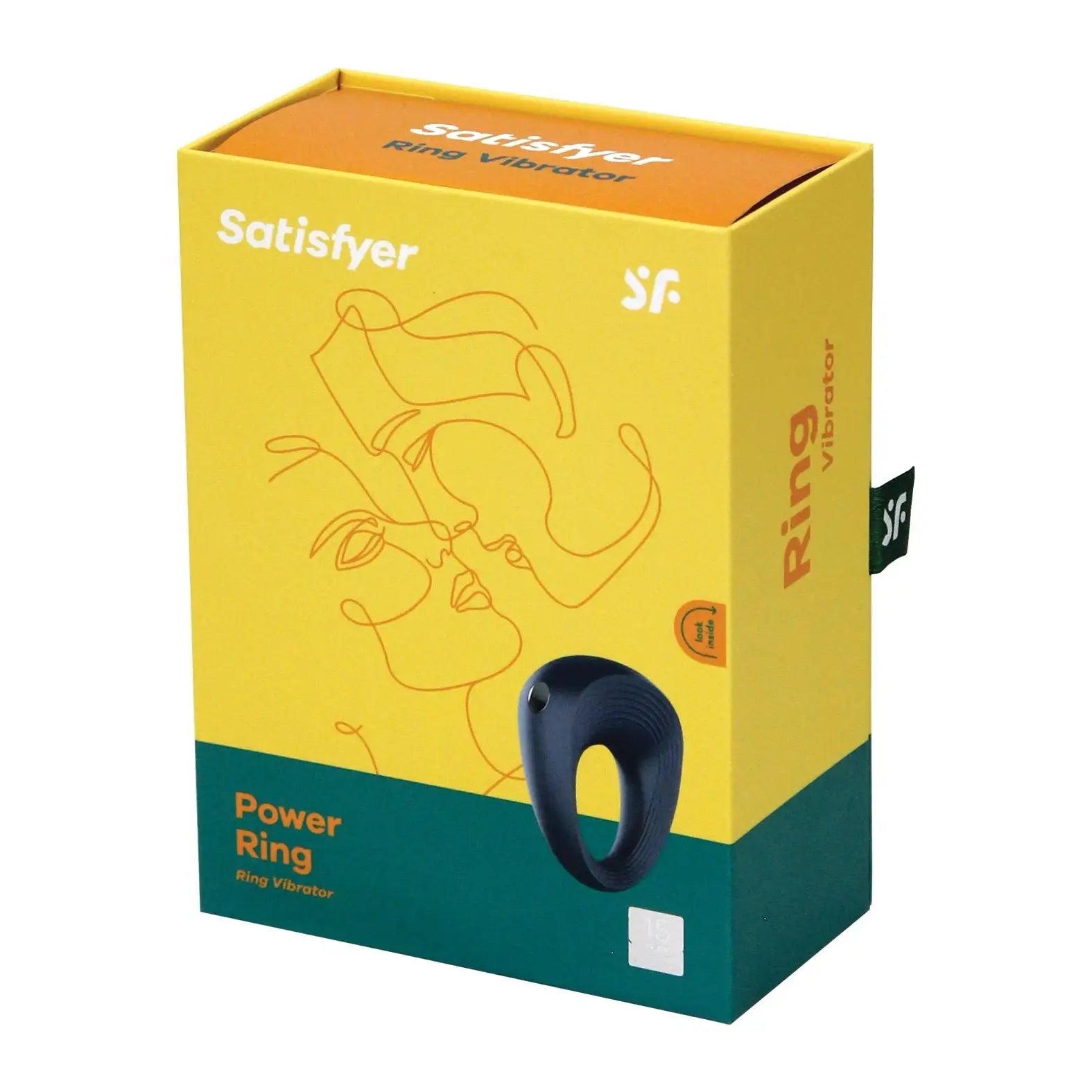 Satisfyer Power Ring Vibrating C - Blue - C-Ring