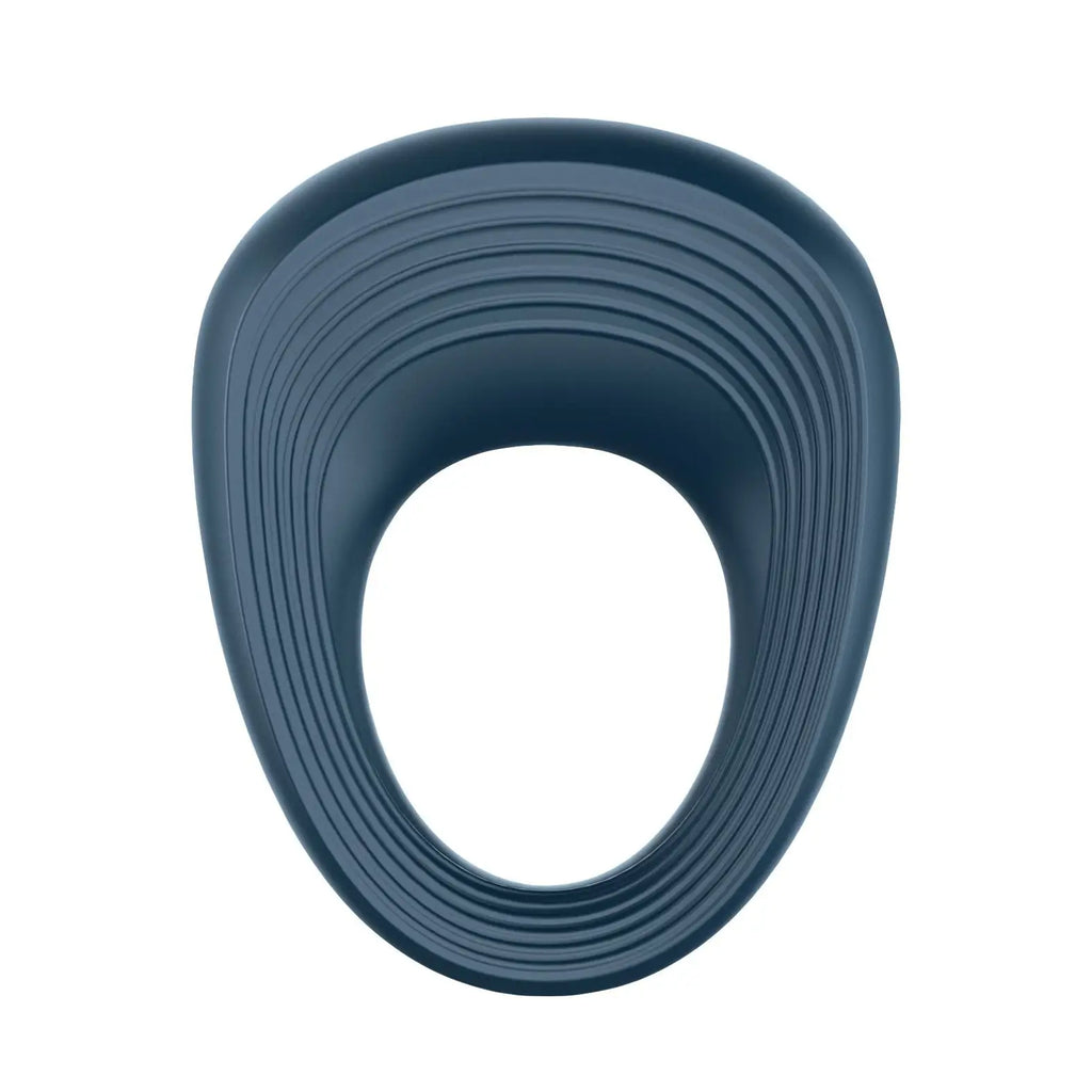 Satisfyer Power Ring Vibrating C - Blue - C-Ring