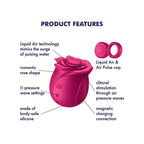 Satisfyer Pro 2 Classic Blossom Air Pulse Vibrator - Rolik®