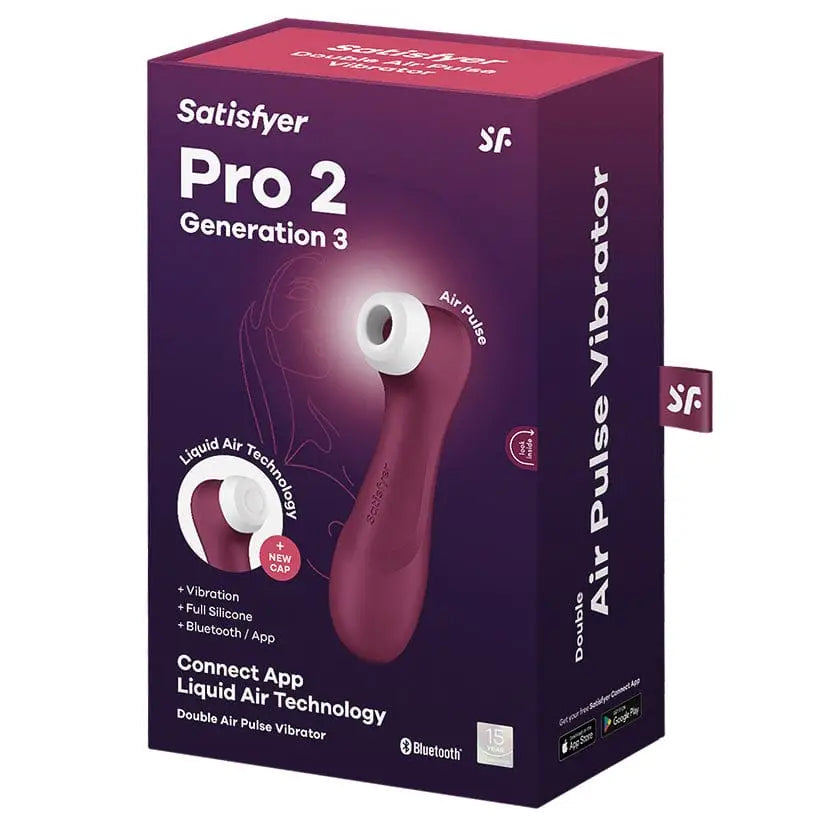Satisfyer Pro 2 Generation 3 Double Air Pulse Smart Vibrator - Rolik®