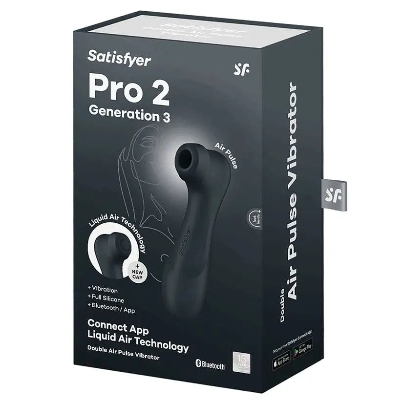 Satisfyer Pro 2 Generation 3 Double Air Pulse Smart Vibrator - Rolik®