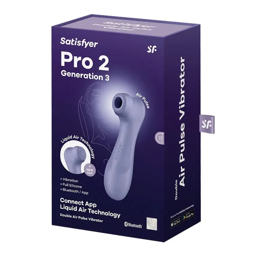 Satisfyer Pro 2 Generation 3 Double Air Pulse Smart Vibrator - Rolik®