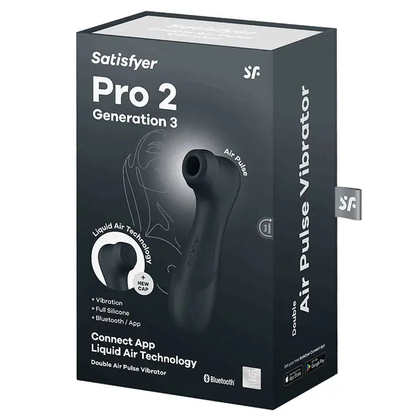 Satisfyer Pro 2 Generation 3 Double Air Pulse Smart Vibrator - Rolik®