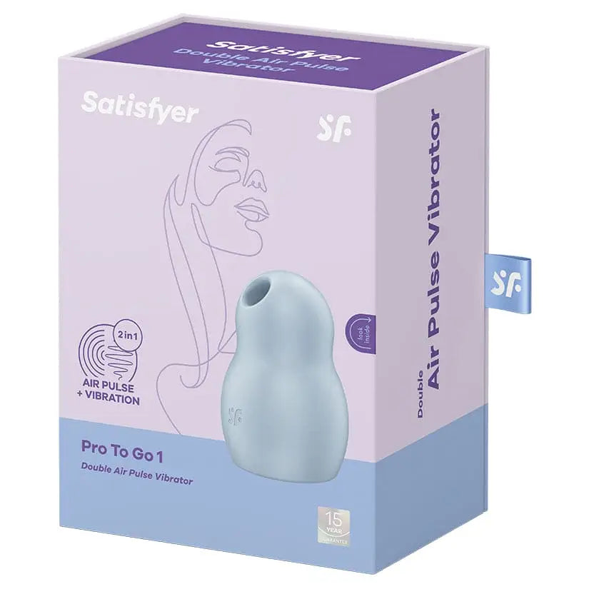 Satisfyer Pro To Go 1 Double Air Pulse Vibrator - Rolik®